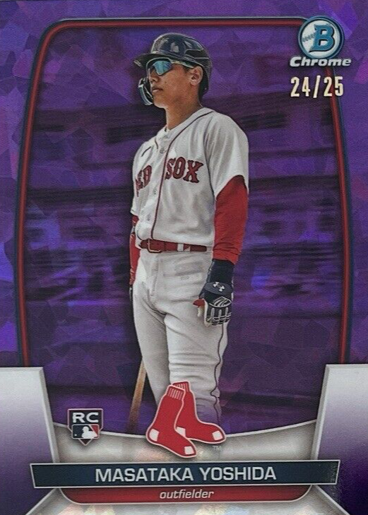 Masataka Yoshida Baseball Cards Price Guide - Sports Card Investor