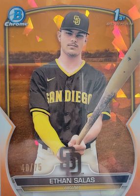 2023 Bowman Chrome Sapphire Edition #BCP-171 Prospects - Orange /75 (1st)