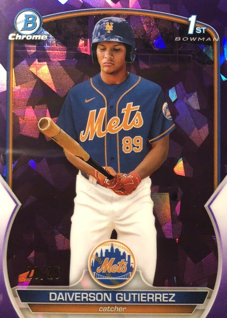 DAIVERSON GUTIERREZ METS 2024 BOWMAN PROSPECTS #BP-59 | eBay