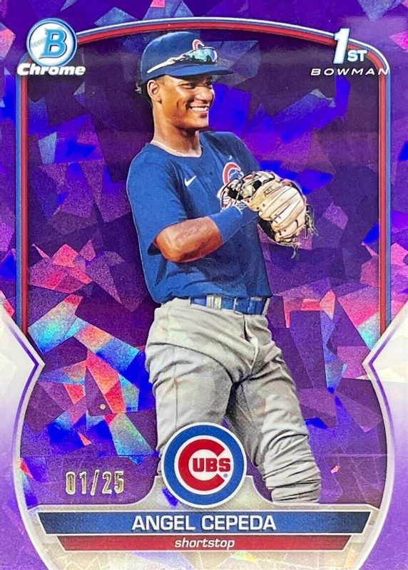 2023 Bowman Chrome Sapphire Edition #BCP-205 Prospects - Purple /25 (1st)