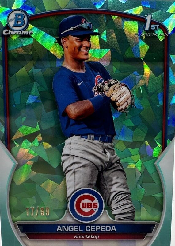 2023 Bowman Chrome Sapphire Edition #BCP-205 Prospects - Aqua /99 (1st)