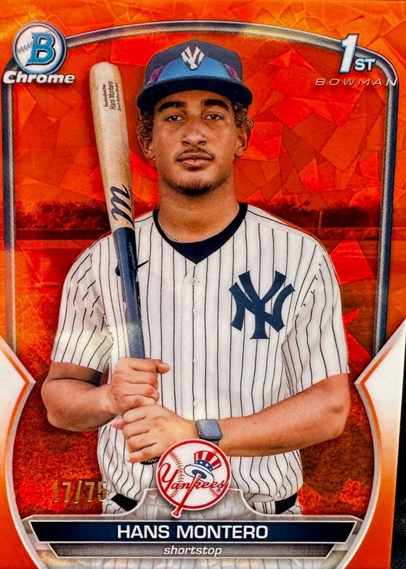 2023 Bowman Chrome Sapphire Edition #BCP-173 Prospects - Orange /75 (1st)