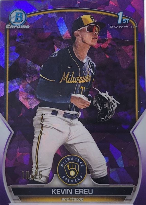 2023 Bowman Chrome Sapphire Edition #BCP-229 Prospects - Purple /25 (1st)