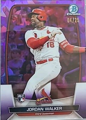 2023 Bowman Chrome Sapphire Edition #18 Purple /25