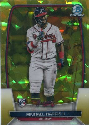 2023 Bowman Chrome Sapphire Edition #31 Yellow /50