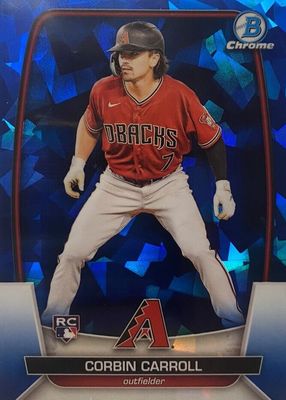 Corbin Carroll 2023 Bowman Mega Box Chrome - Navy Mojo Refractor #73 Price  Guide - Sports Card Investor