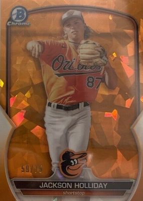 2023 Bowman Chrome Sapphire Edition #BCP-227 Prospects - Orange /75