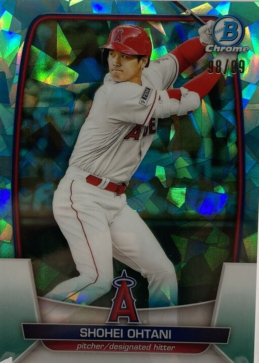 Shohei Ohtani 2023 Bowman Chrome Sapphire Edition #67 Aqua /99