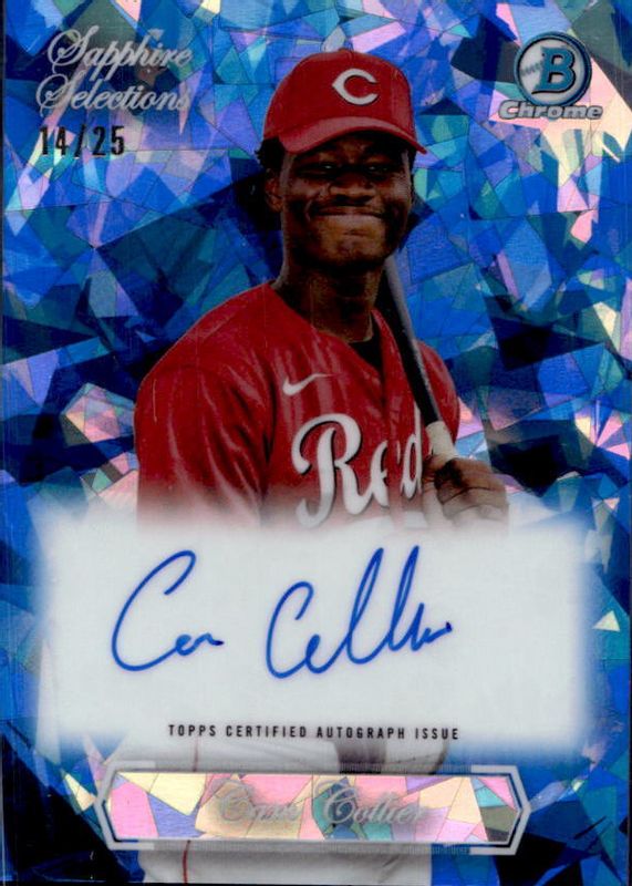 2023 Bowman Chrome Sapphire Edition #SSA-CCR Sapphire Selections Autographs /25