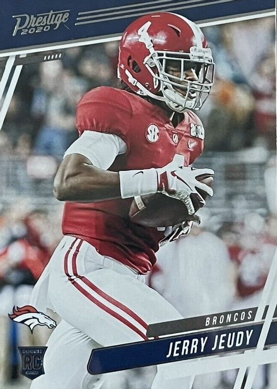 Jerry Jeudy 2020 Prestige #257 Base Rookie PSA 10
