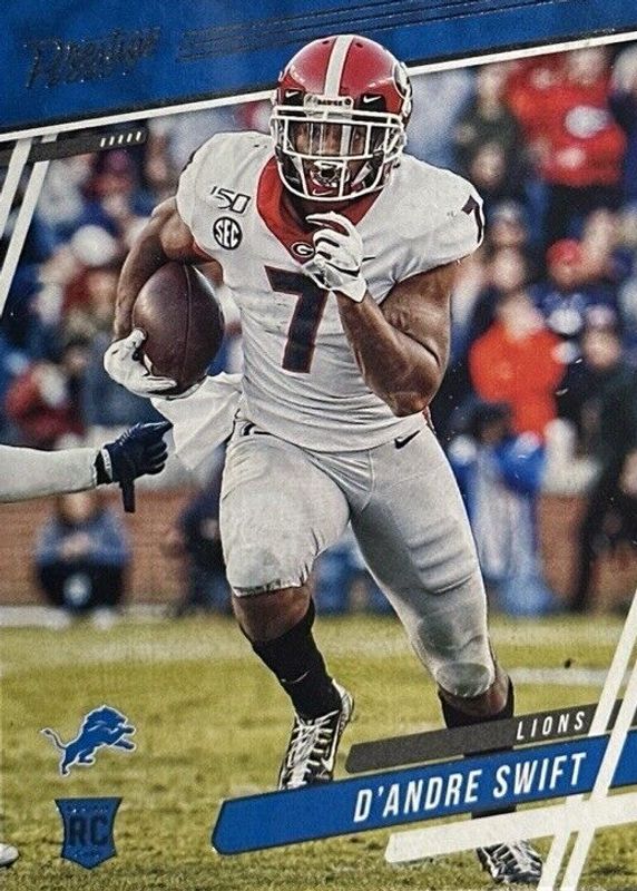 D'Andre Swift 2020 Prestige #229 Base Rookie SGC 10