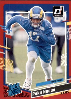 2023 Donruss #357 Press Proof Red