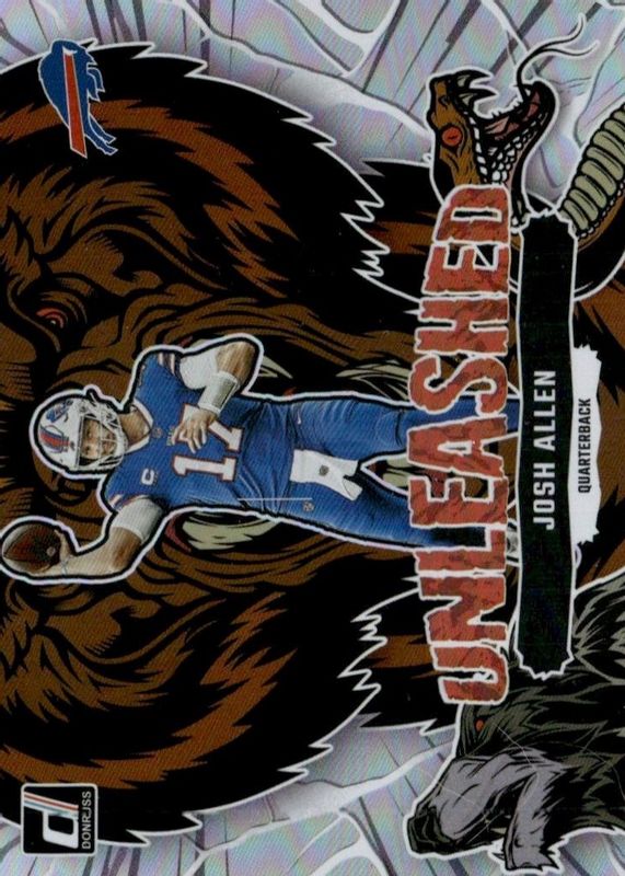 Josh Allen 2023 Donruss #UNL-5 Unleashed /(SSP) RAW