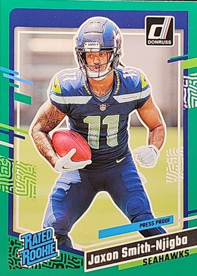 2023 Donruss #390 Press Proof Green