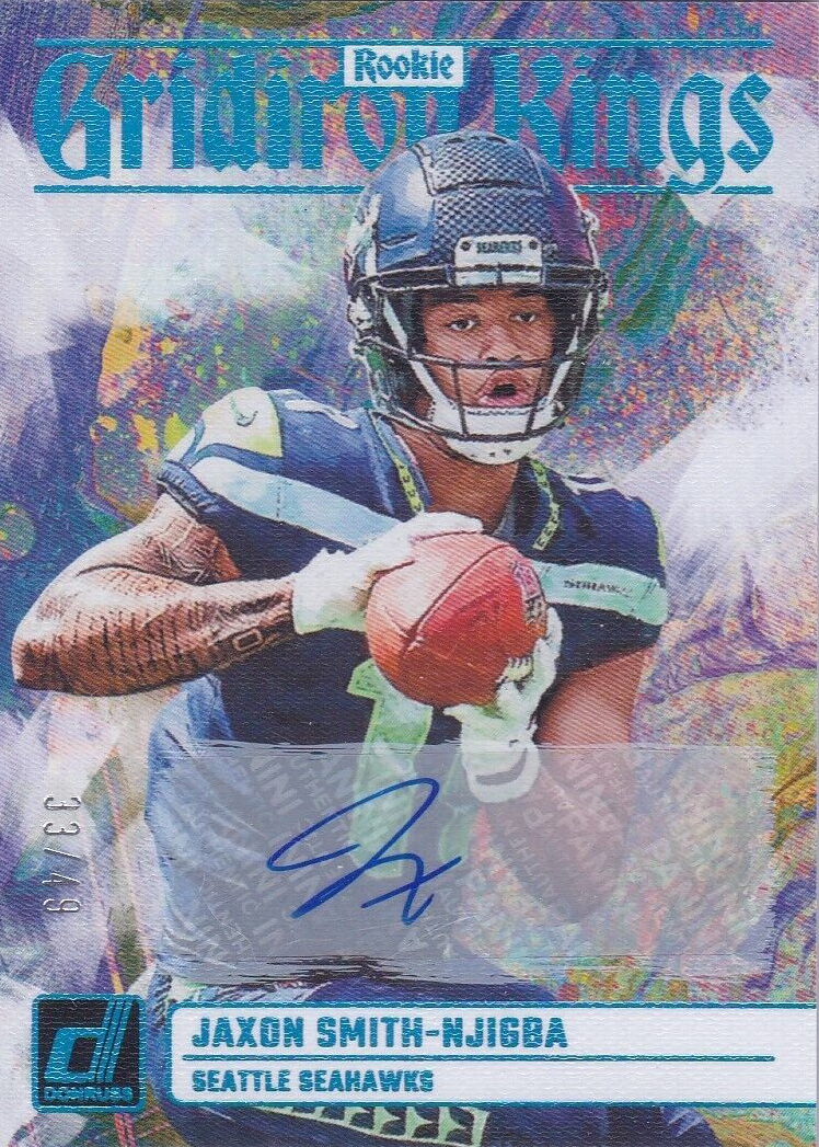 Jaxon Smith-Njigba 2023 Donruss #RGK-7 Rookie Gridiron Kings
