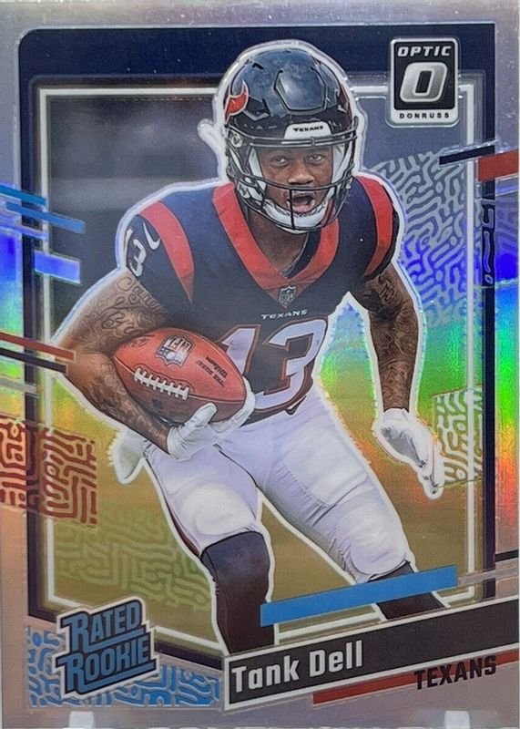 Tank Dell 2023 Donruss #341 Optic Preview - Holo Price Guide - Sports ...