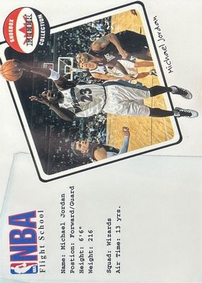 2001 Fleer Shoebox #3FS NBA Flight School
