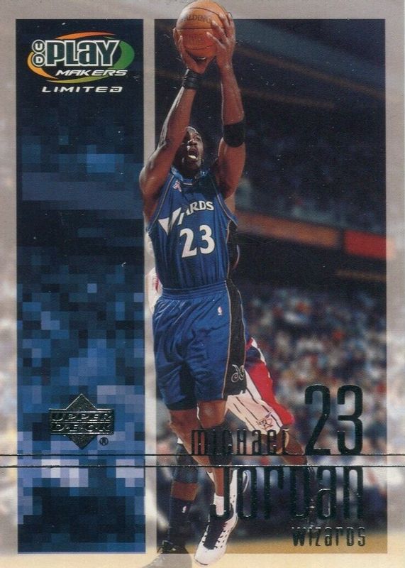 Michael Jordan 2001 Upper Deck PlayMakers Limited Base #98 Price