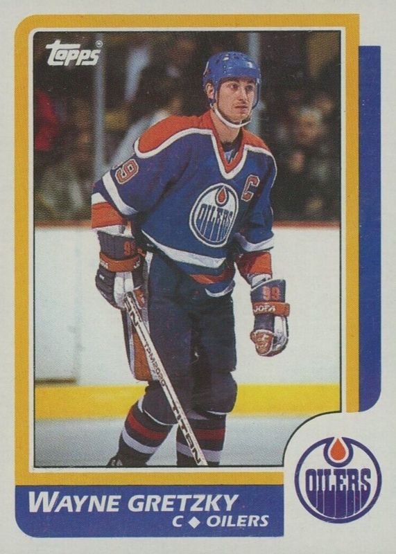 Wayne Gretzky 1986 Topps #3 Base PSA 6