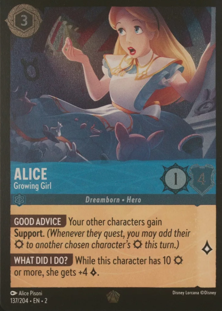 lorcana alice in wonderland cards Alice in Wonderland Disney Lorcana Cards List  Lorcana Player