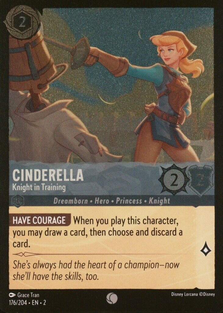 lorcana knight cards - Shimmering Skies - Grumpy 3 Willpower Disney Lorcana Trading Card Game