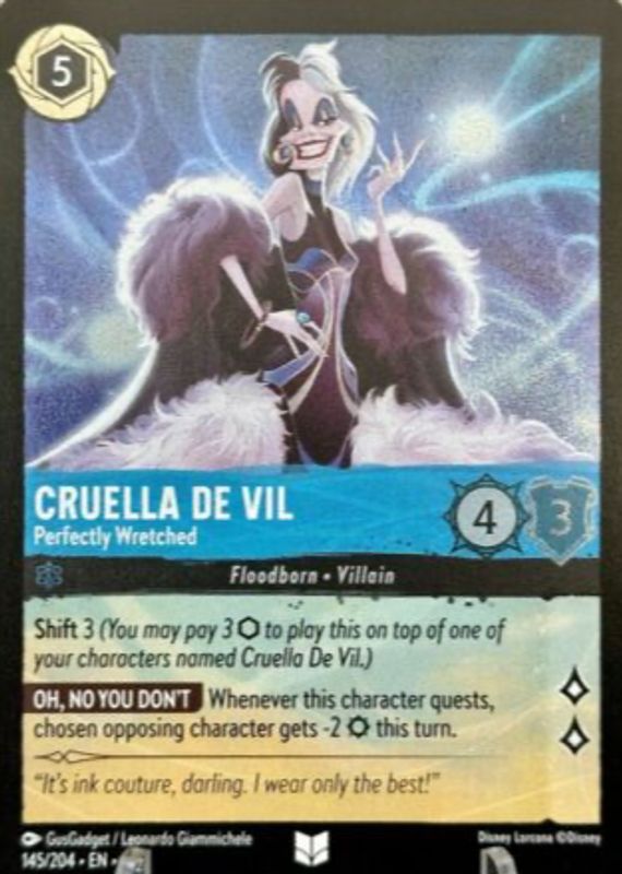 2023 Rise of the Floodborn #145/204 Cold Foil