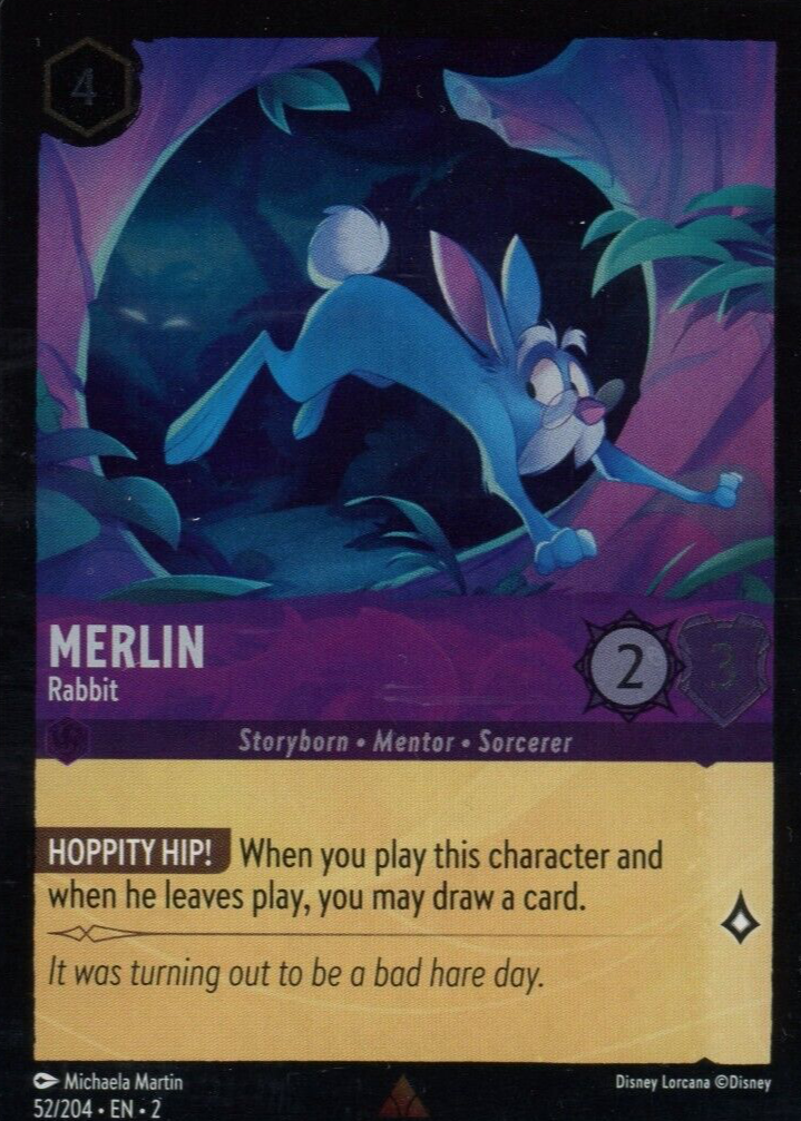 Merlin - Rabbit 2023 Rise of the Floodborn #52/204 Cold Foil Price Guide -  Sports Card Investor