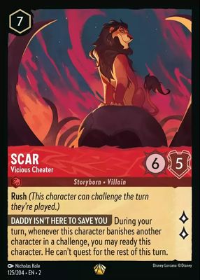 2023 Rise of the Floodborn #125/204 Base