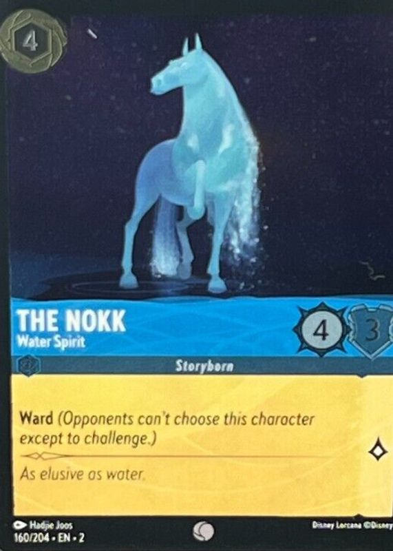 The Nokk - Water Spirit 2023 Rise of the Floodborn #160/204 Cold Foil RAW TCG (NEAR MINT)