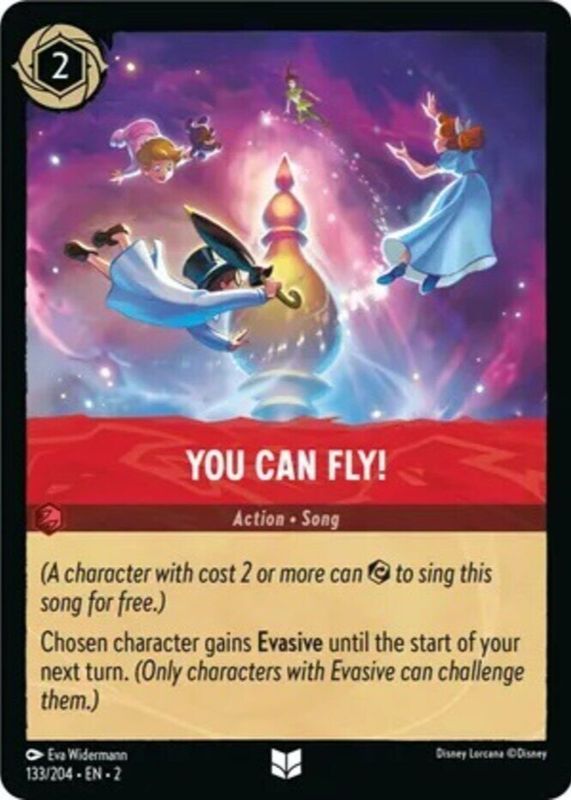 You Can Fly! 2023 Rise of the Floodborn #133/204 Base RAW TCG (NEAR MINT)