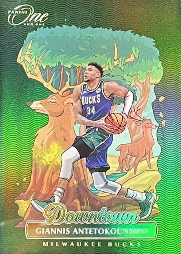 Giannis Antetokounmpo 2022 One and One #5 Downtown /(SSP