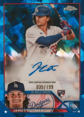 2023 Topps Chrome Update Sapphire Edition #USA-JO Autographs /199