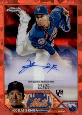 2023 Topps Chrome Update Sapphire Edition #USA-KS Autographs - Orange /25