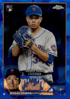 2023 Topps Chrome Update Sapphire Edition #USCS180 Rookie Debut