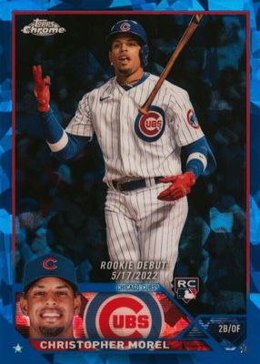 2023 Topps Chrome Update Sapphire Edition #USCS142 Rookie Debut
