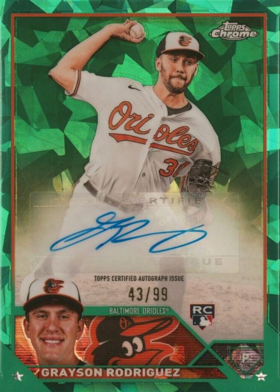 2023 Topps Chrome Update Sapphire Edition #USA-GR Autographs - Green /99