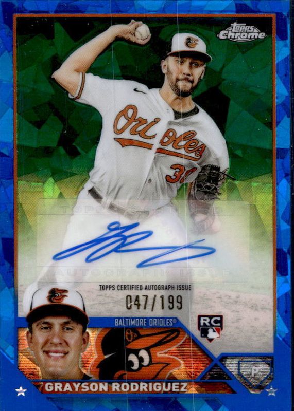 2023 Topps Chrome Update Sapphire Edition #USA-GR Autographs /199