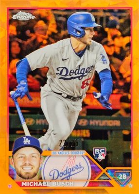 2023 Topps Chrome Update Sapphire Edition #USCS256 Orange /25