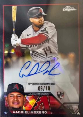 2023 Topps Chrome Update Sapphire Edition #USA-GM Autographs - Black /10