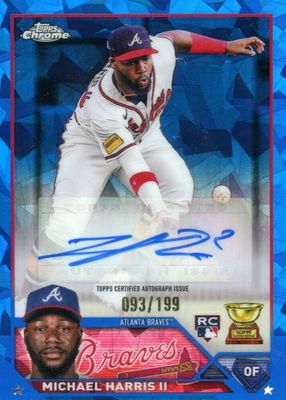 2023 Topps Chrome Update Sapphire Edition #USA-MH Autographs /199