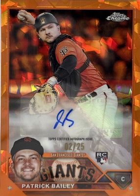 2023 Topps Chrome Update Sapphire Edition #USA-PB Autographs - Orange /25