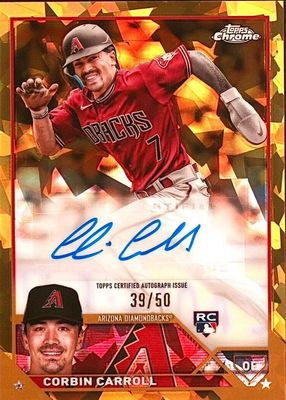 2023 Topps Chrome Update Sapphire Edition #USA-CC Autographs - Gold /50