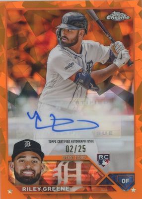 2023 Topps Chrome Update Sapphire Edition #USA-RG Autographs - Orange /25