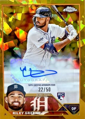 2023 Topps Chrome Update Sapphire Edition #USA-RG Autographs - Gold /50