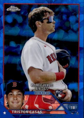 2023 Topps Chrome Update Sapphire Edition #USCS308 Rookie Debut
