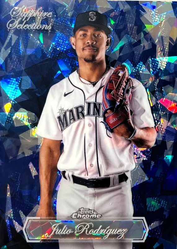 Julio Rodriguez 2023 Topps Chrome Update Sapphire Edition #SS-23 Sapphire Selections RAW