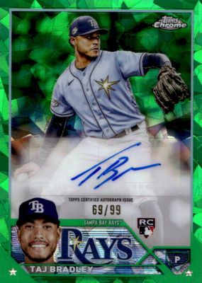 2023 Topps Chrome Update Sapphire Edition #USA-TBR Autographs - Green /99