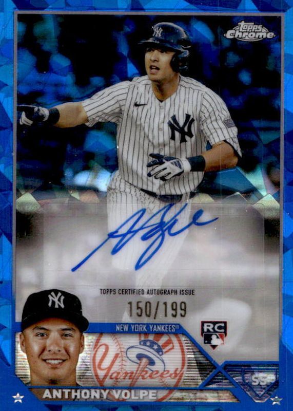 2023 Topps Chrome Update Sapphire Edition #USA-AV Autographs /199