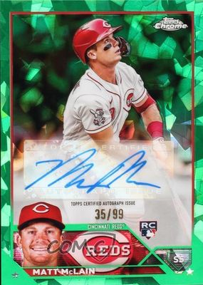 Купить 2023 bowmans best 39 matt mclain rc cincinnati reds (364718711868)