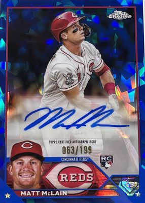 Купить 2023 bowmans best 39 matt mclain rc cincinnati reds (364718711868)